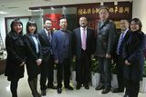 重庆市律师协会来湖南联合创业律师事务所参观、学习、交流。